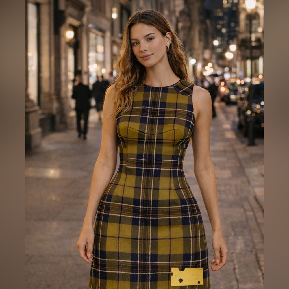 NWT Off-White c/o Virgil Abloh
Virgin Wool Dress Size S (2/4)